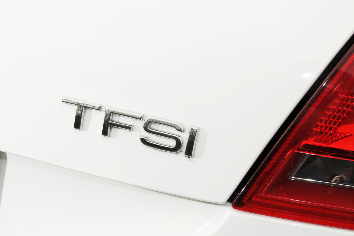 Audi TT Coupe badge