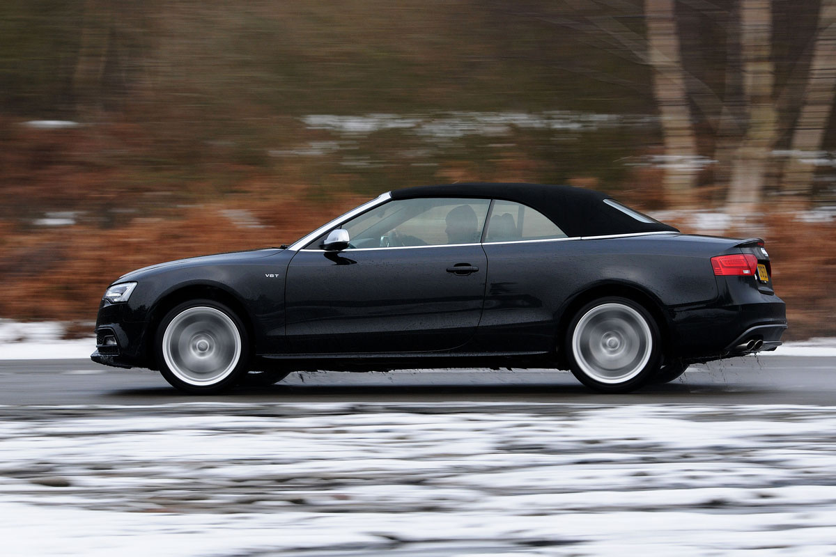 Audi S5 Cabriolet panning