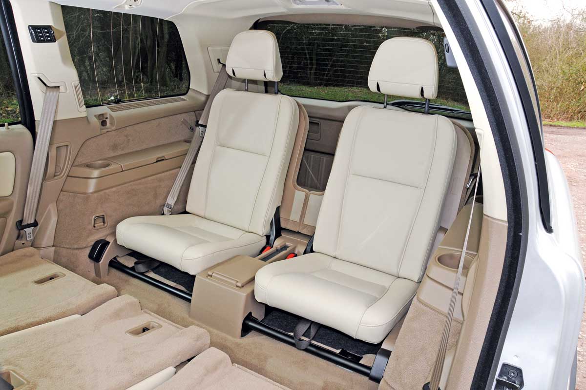 Volvo XC90 rear seats