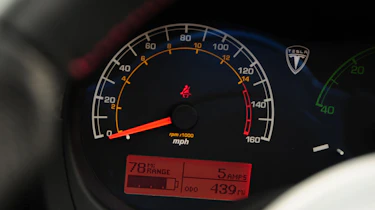 Tesla Roadster dials