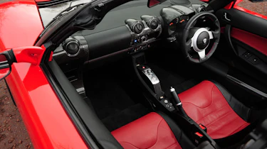 Tesla Roadster interior