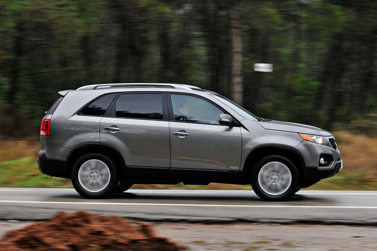 Kia Sorento panning