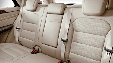 Mercedes M-Class rear seats