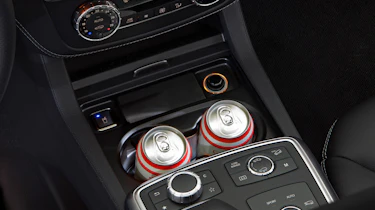 Mercedes M-Class centre console
