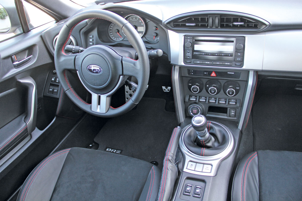 Subaru BRZ interior