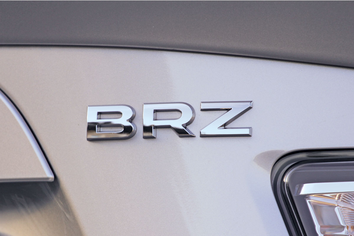 Subaru BRZ badge