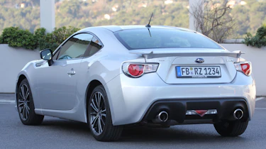 Subaru BRZ rear three-quarters
