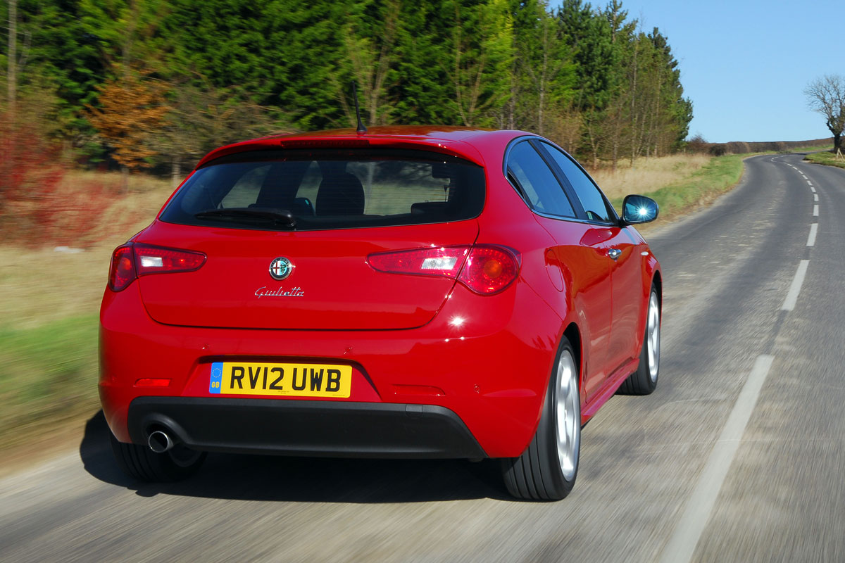 Alfa Romeo Giulietta TCT rear tracking