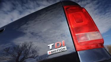 VW Amarok badge