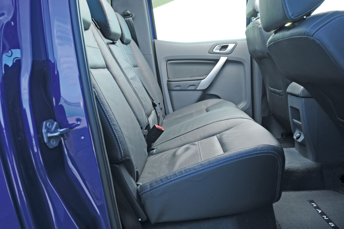 Ford Ranger rear seats