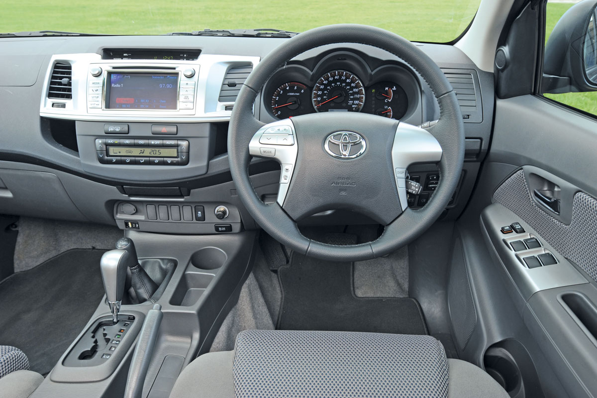 Toyota Hilux interior