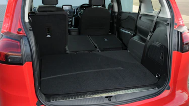 Vauxhall Zafira Tourer boot