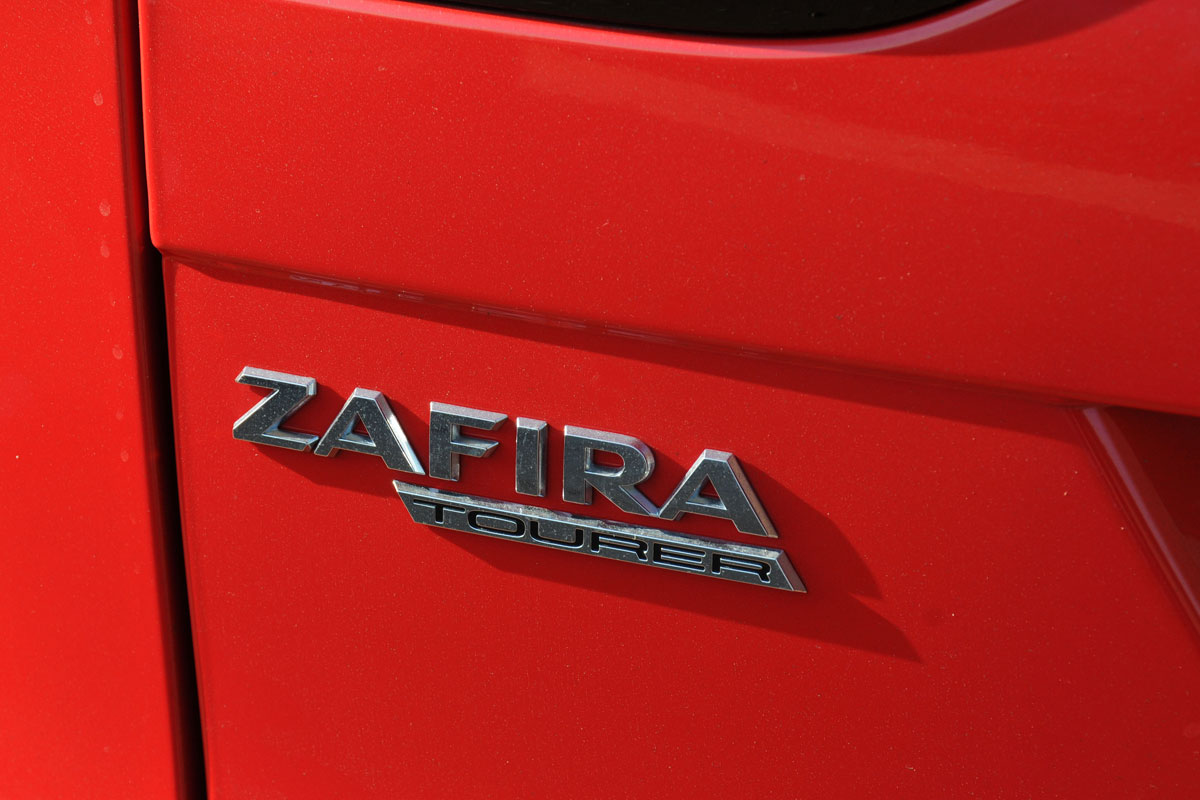 Vauxhall Zafira Tourer badge