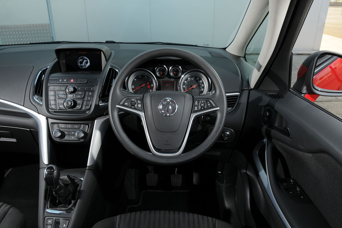 Vauxhall Zafira Tourer interior