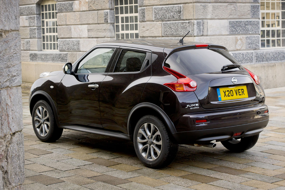 Nissan Juke Shiro rear three-quarters