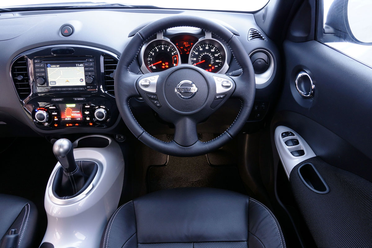 Nissan Juke Shiro interior