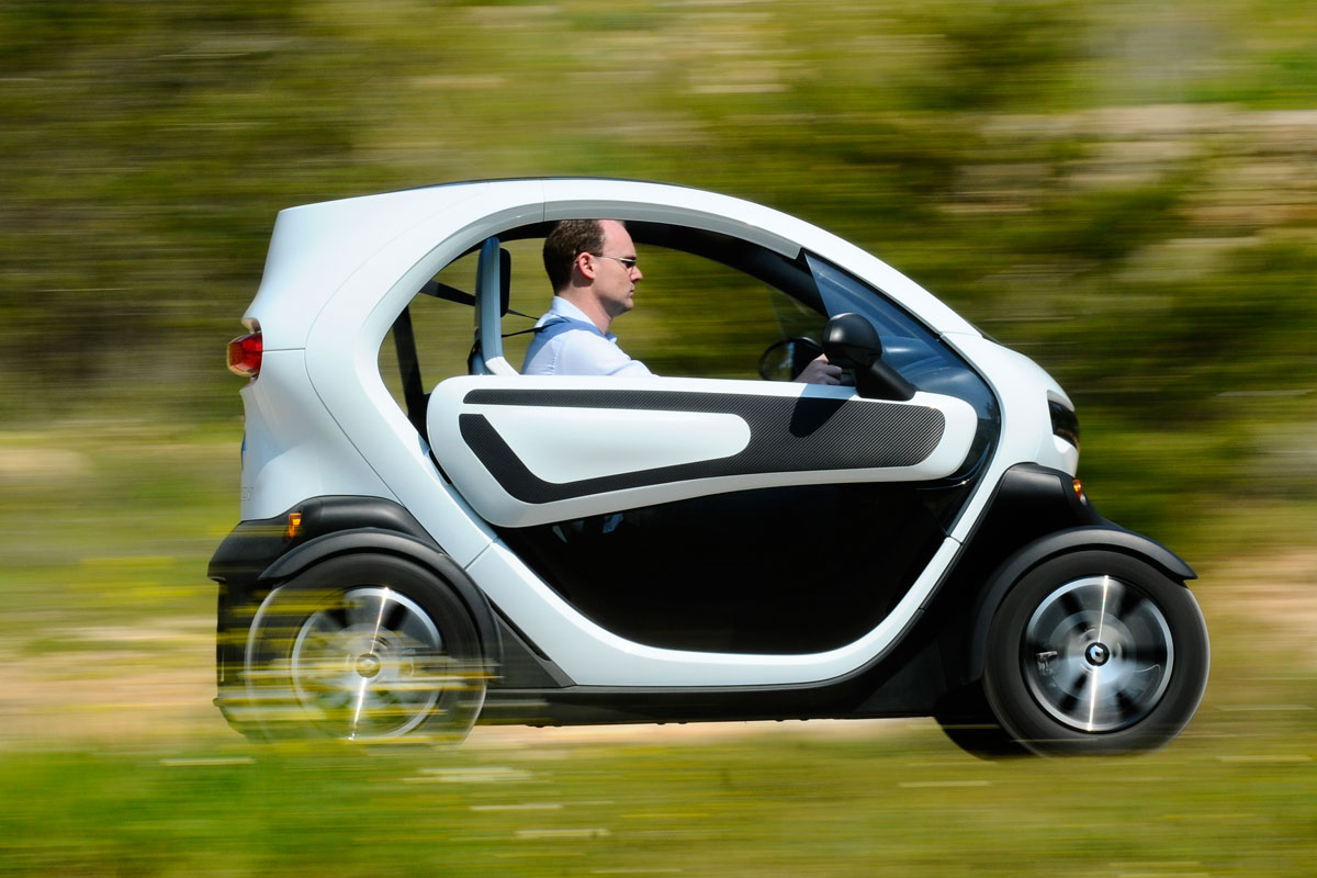 Renault Twizy panning