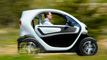 Renault Twizy panning