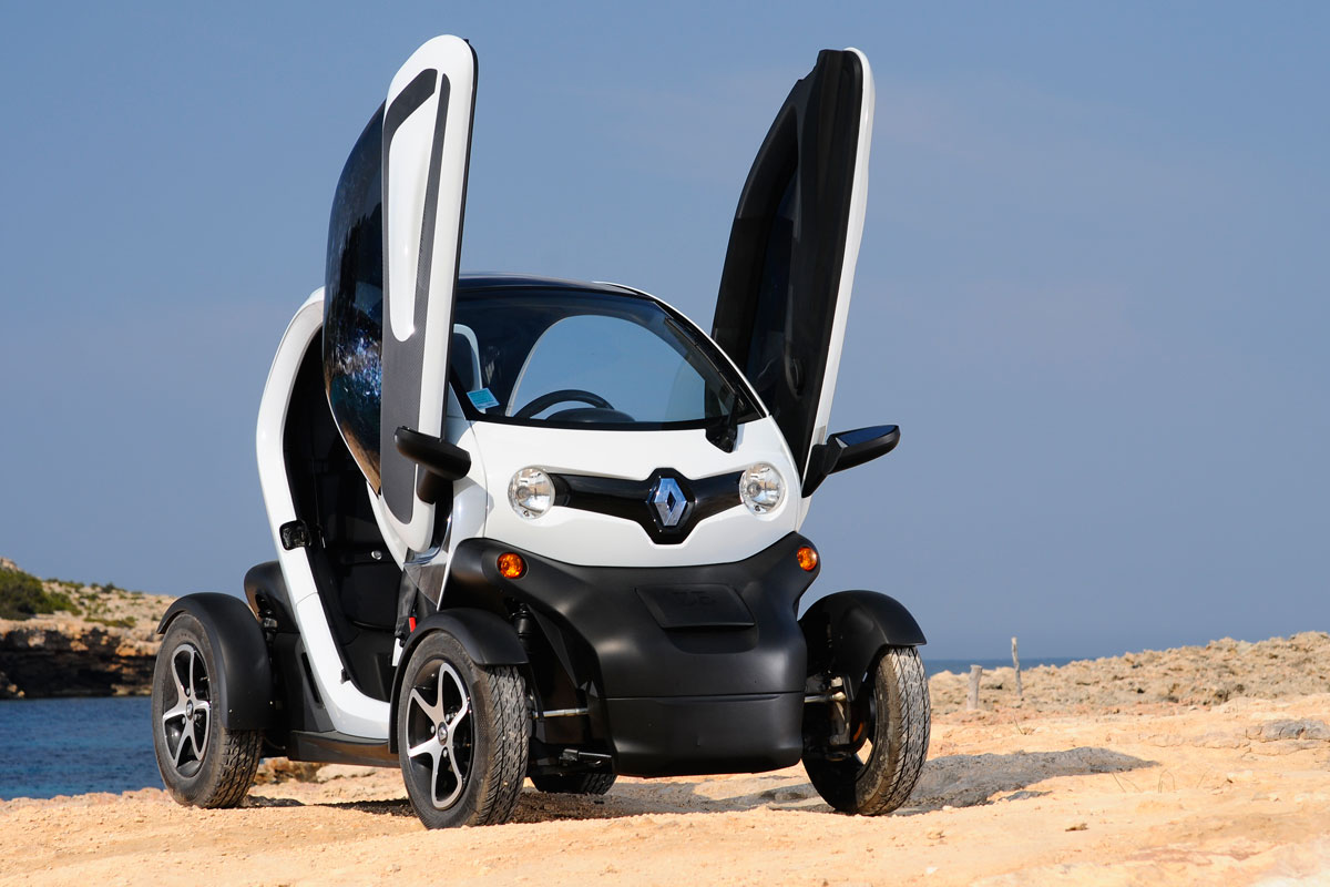 Renault Twizy doors open