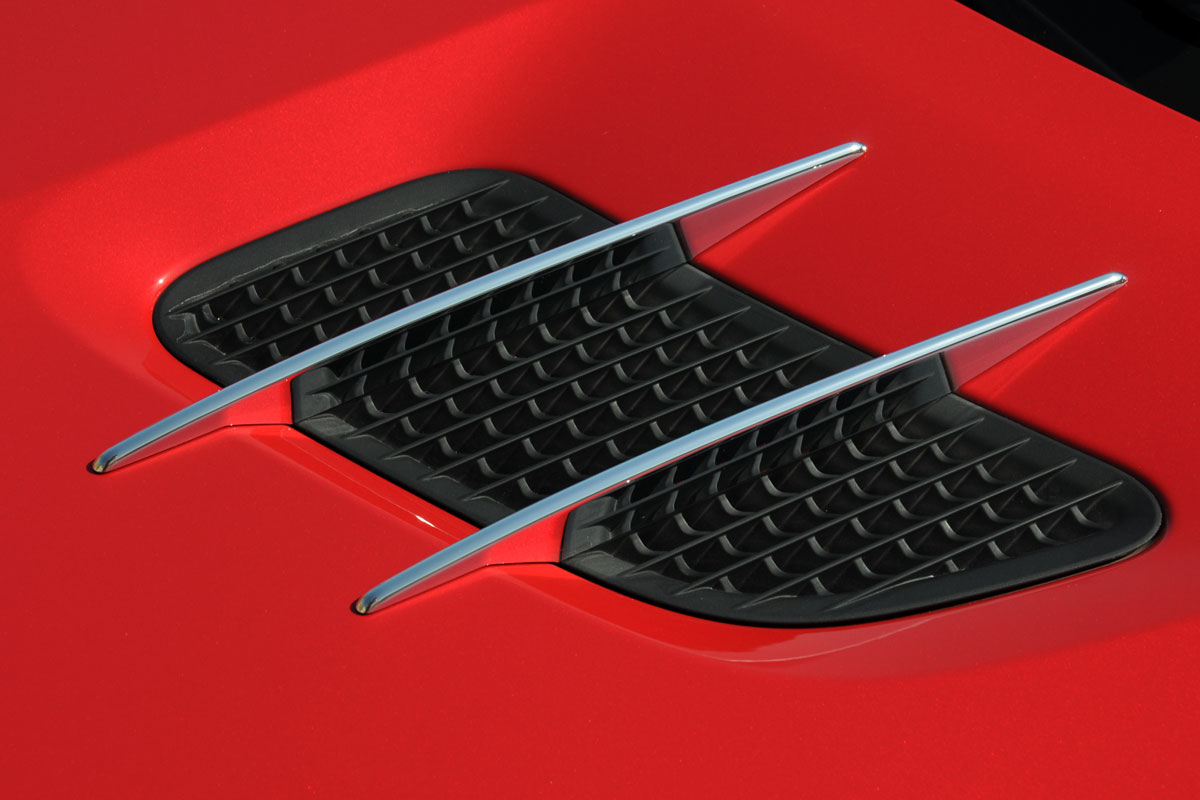 Mercedes SL vent