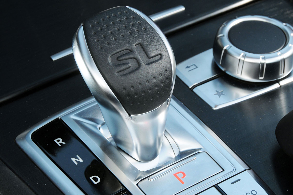 Mercedes SL detail