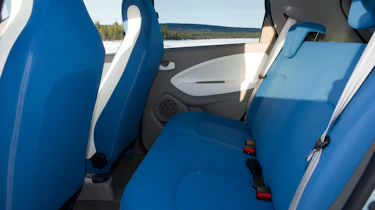 Renault Zoe rear seats