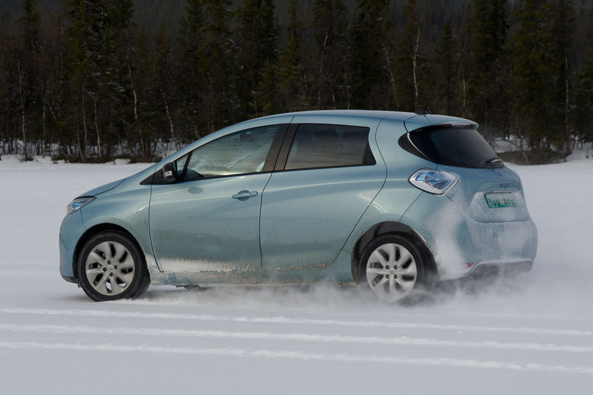 Renault Zoe panning