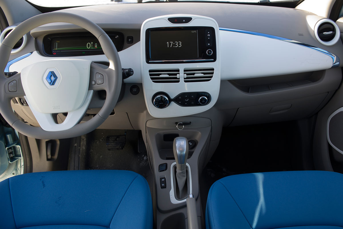 Renault Zoe dash