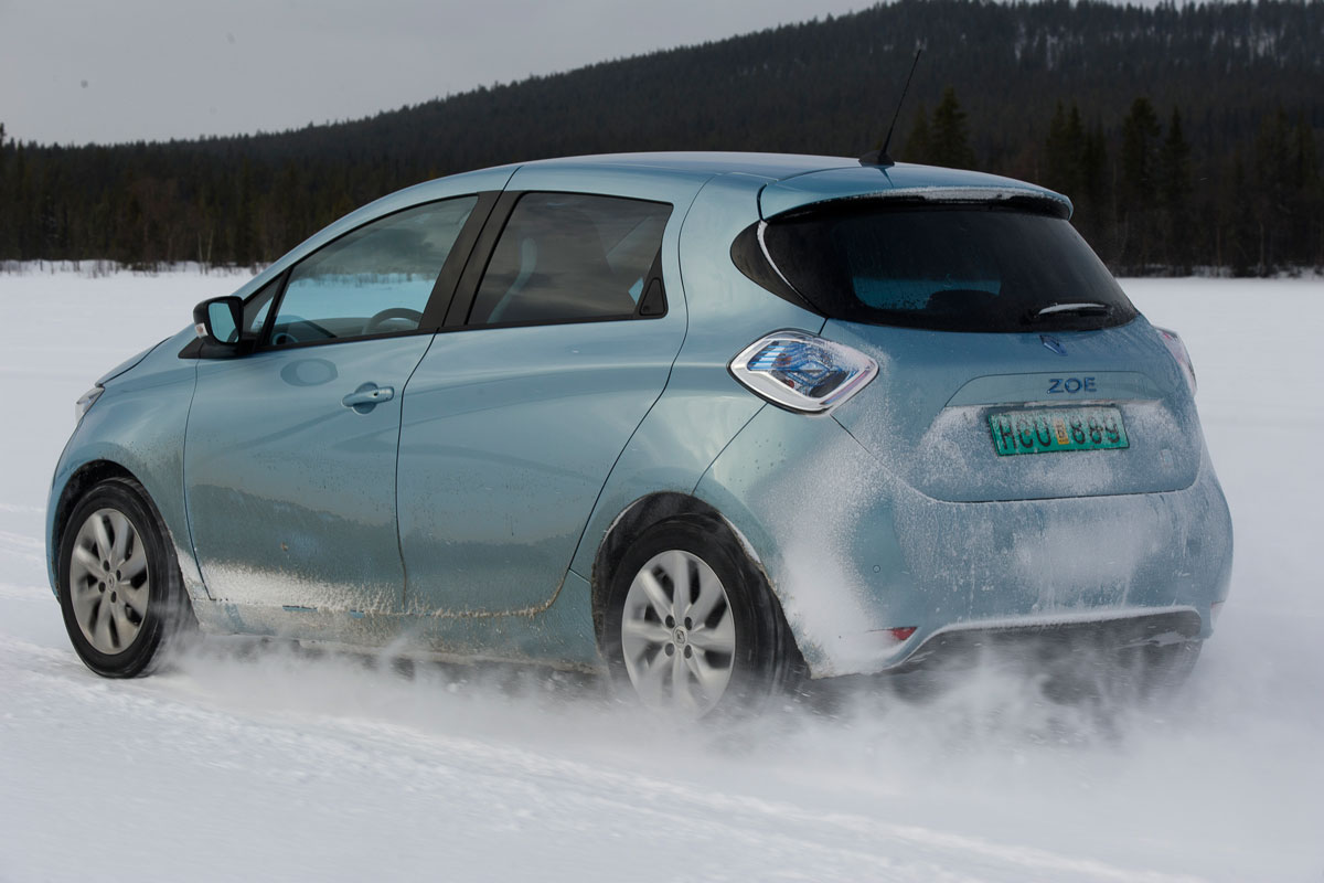 Renault Zoe rear tracking