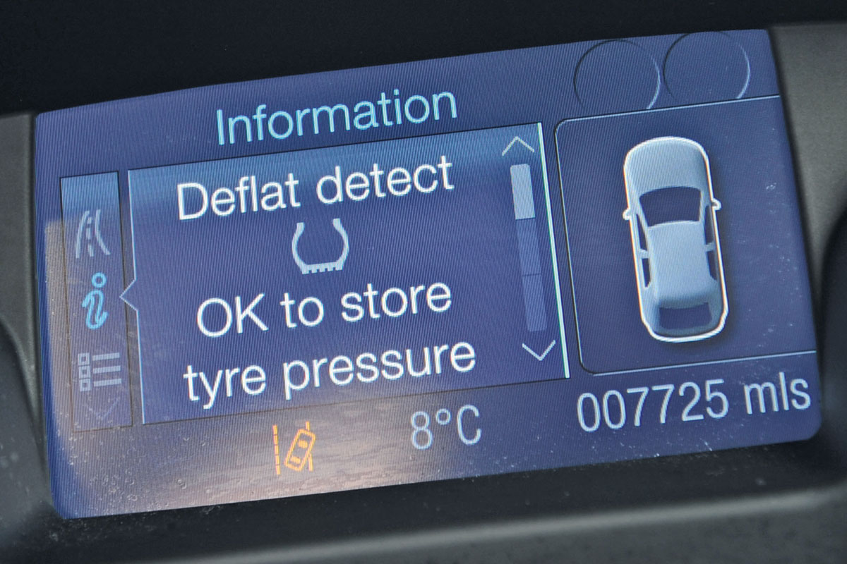 Ford Focus EcoBoost display