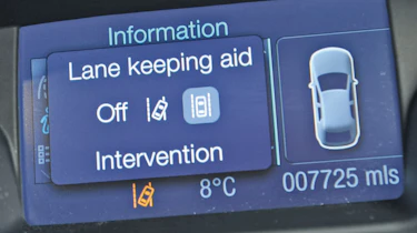 Ford Focus EcoBoost display