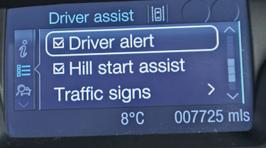 Ford Focus EcoBoost display