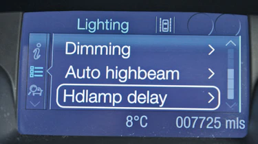 Ford Focus EcoBoost display