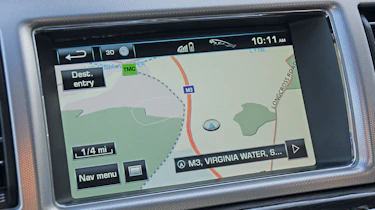 Jaguar XF sat-nav