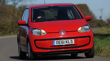 Volkswagen Move up! front cornering