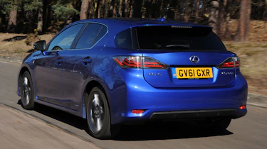 Lexus CT 200h rear tracking