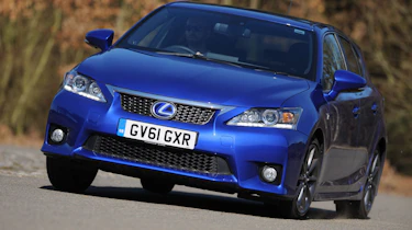 Lexus CT 200h front cornering