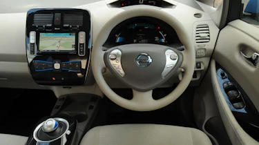Nissan Leaf interior
