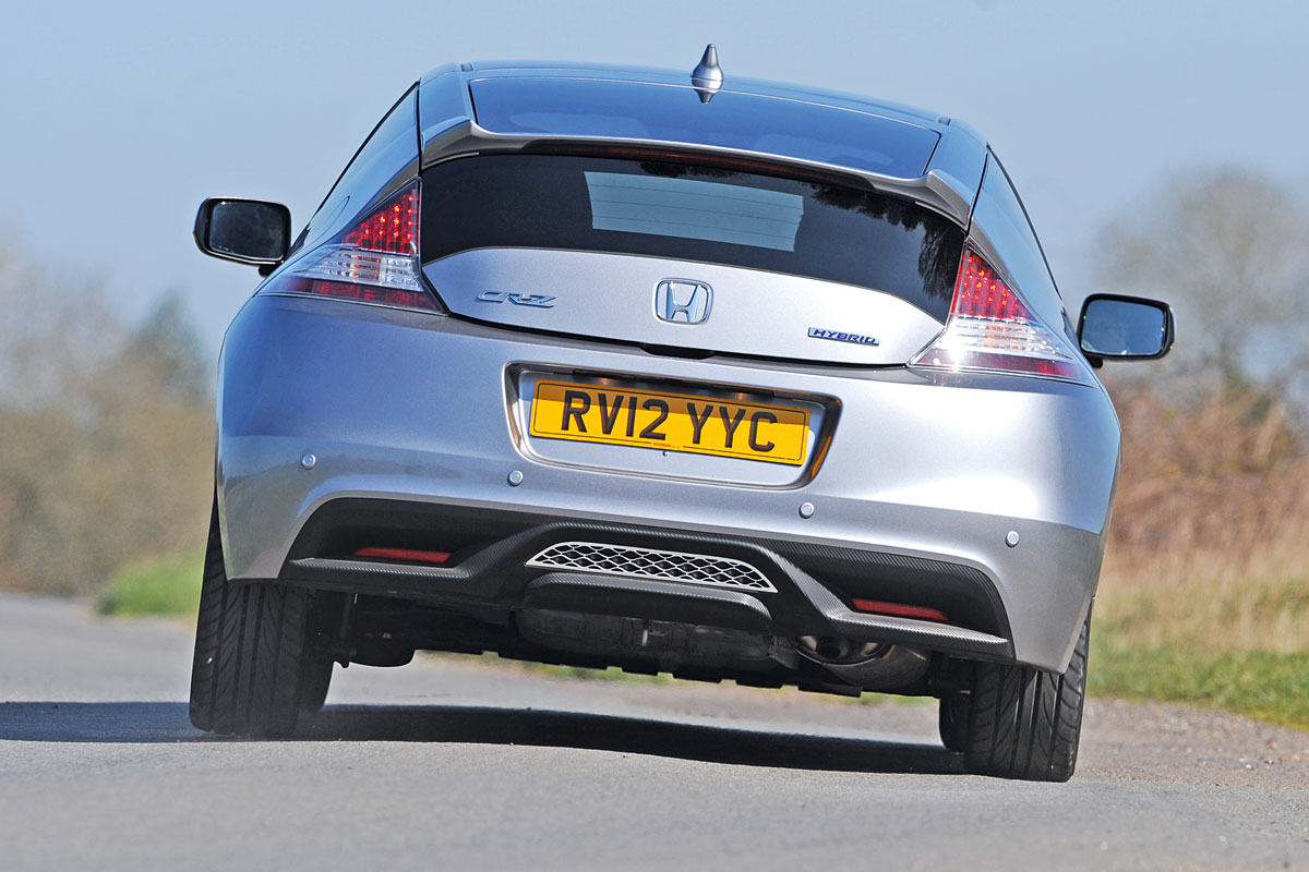 Honda CR-Z rear cornering