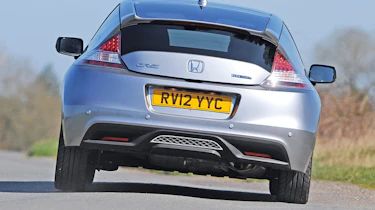 Honda CR-Z rear cornering