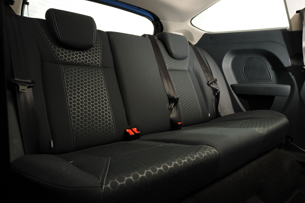 Ford Fiesta rear seats