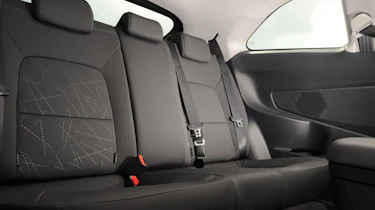 Kia Rio rear seats