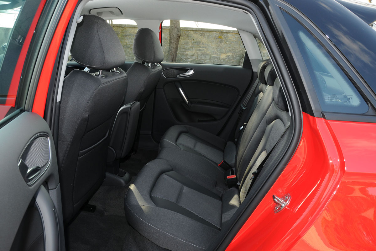 Audi A1 Sportback rear seats