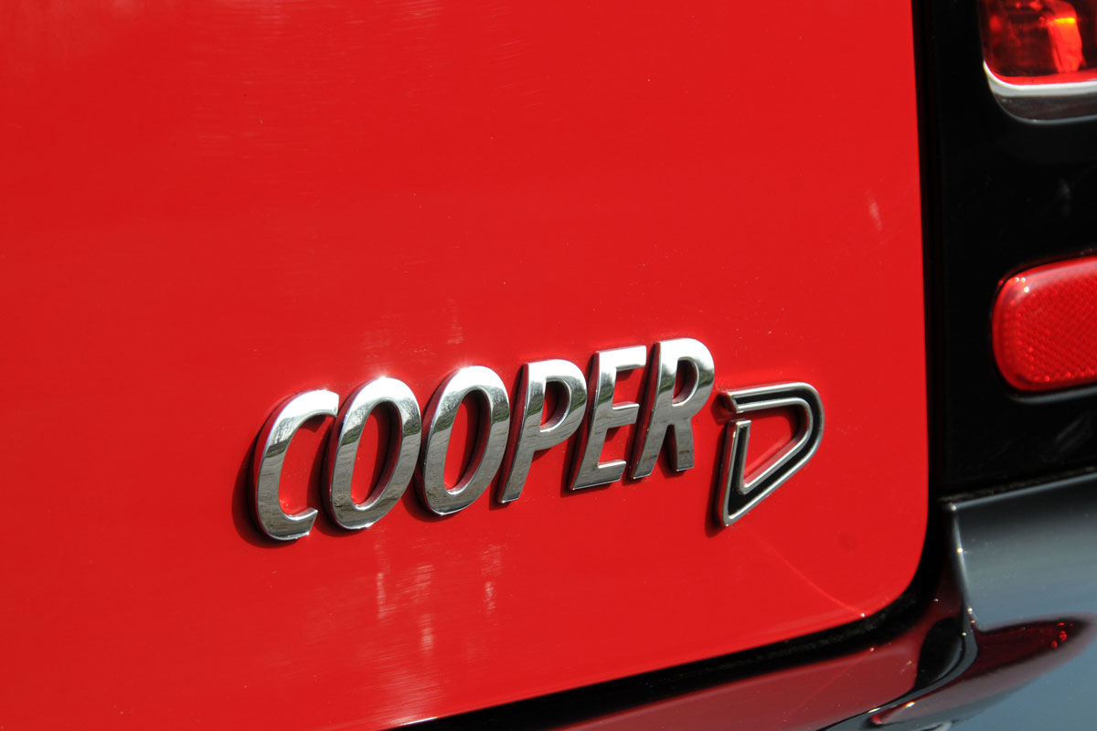 MINI Cooper D Clubman badge