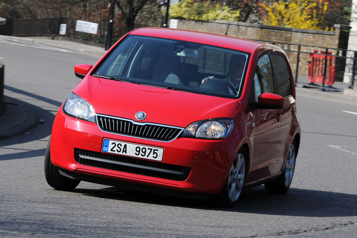 Skoda Citigo 5dr front cornering