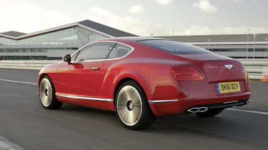 Bentley Continental GT V8 rear tracking