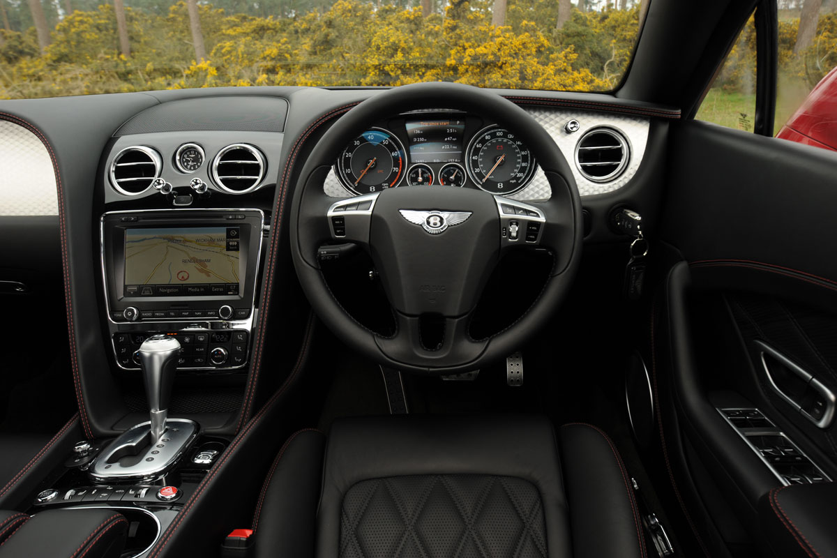 Bentley Continental GT V8 interior
