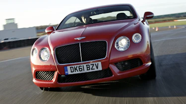 Bentley Continental GT V8 front cornering