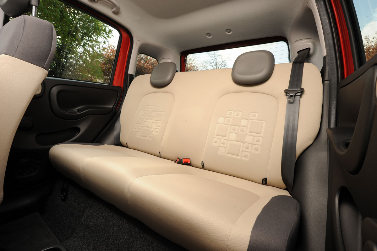 Fiat Panda TwinAir rear seats