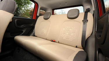 Fiat Panda TwinAir rear seats